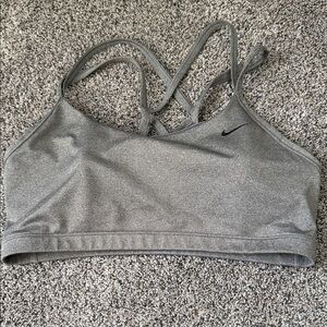 Nike Women's Charcoal Sports Bra